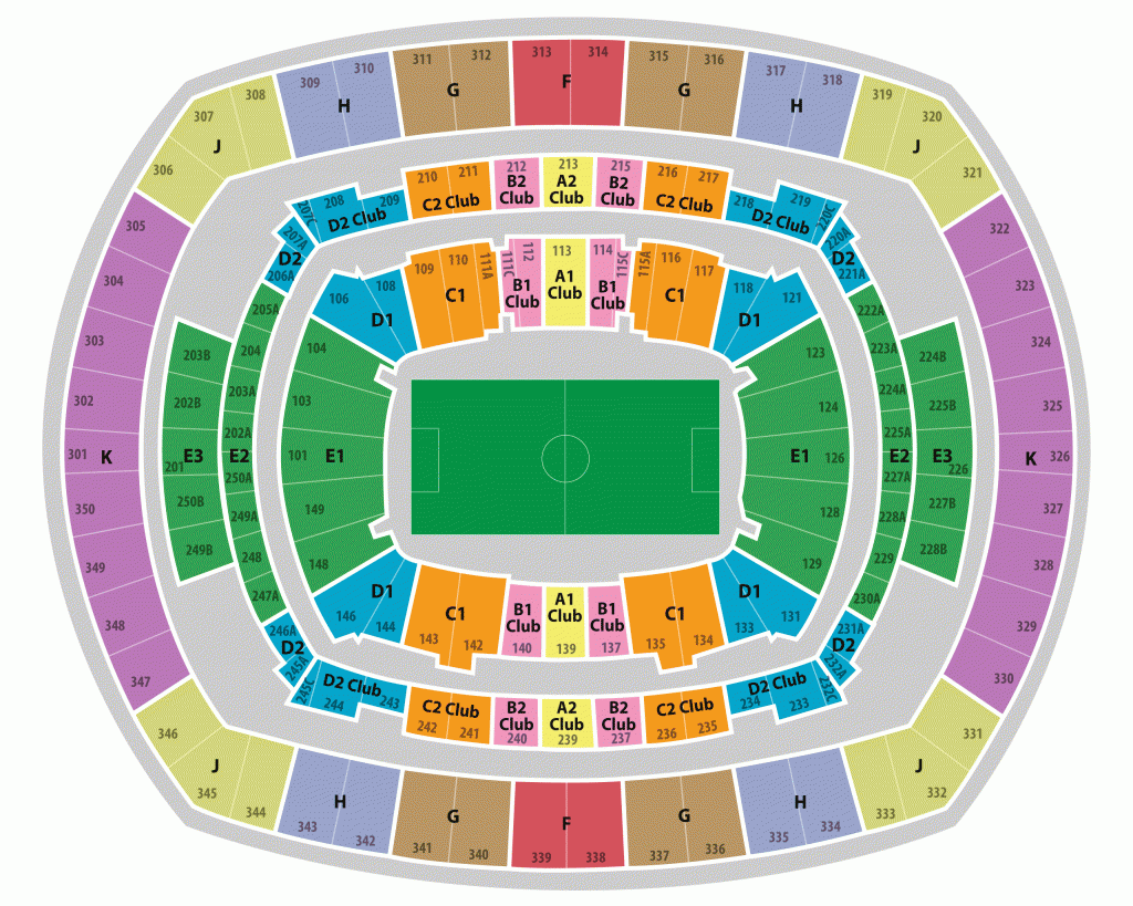 MetLife Stadium Seating Chart Meadowlands Arena